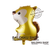 Squirrel Foil Balloon / Squirrel Balloon / Squirrel Balloon / Animal Balloon