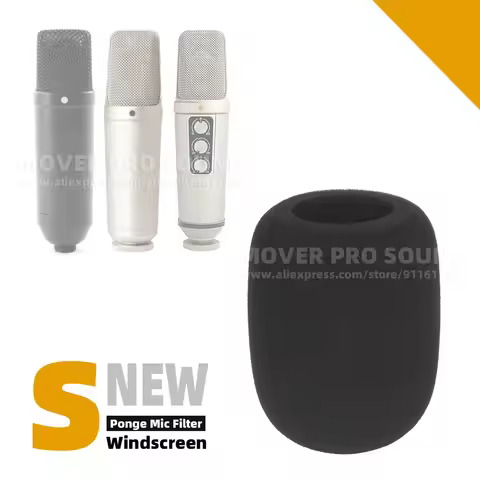 Windproof Microphone Windshield Cover Sponge For Rode NT1 Kit NT1000 NT2000 NT 1 1000 2000 Anti Pop 