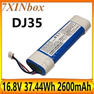 7XINbox DJ35 S08-LI-144-2500 16.8V 37.44Wh 2600mAh Battery For ECOVACS Deebot DJ36 DK35 DK36 DN55 DK