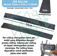 Per Daun Mobil Rolling Per Tipis high carbon bahan sabit pisau lebar 5cm