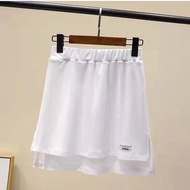 Large Size Hip Covering Skirt - Stylish Sweatshirt Lining - fs808
