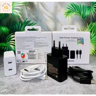Samsung 50W Type C Charger Two Original Adapters