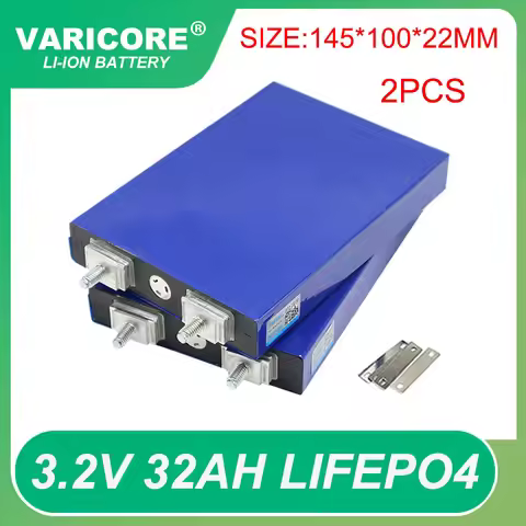 VariCore 3.2V 32Ah Lifepo4 Batteries 4S 12.8V 30ah 3C 5C Lithium Iron Phosphate Battery Pack Solar M