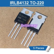 5pcs Original IRLB4132 TO-220 IRLB 4132 LB4132 IRLB4132PBF TO220 30V/78A N-Channel MOSFET Transistor