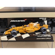 Mini Cut F1 Model MP4-21 McLaren KIMI Lyconing 2006 Race Season 2006 Race Season, Test Car, Lyconing