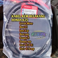 REAR BRAKE CABLE HONDA BEAT FI, POPBEAT, ECO BET, STRETCHBEAT, SCOOPY FI/ESP, VARIO 110 FI, VARIO 11