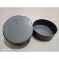 5 inch PVC Paralon Cap PVC Paralon Cap/