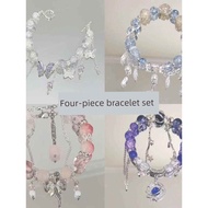 🔥 original 🔥 Ins for woman Fashion Ancient Style Cool Butterfly Crystal Bracelet Niche Design High-v
