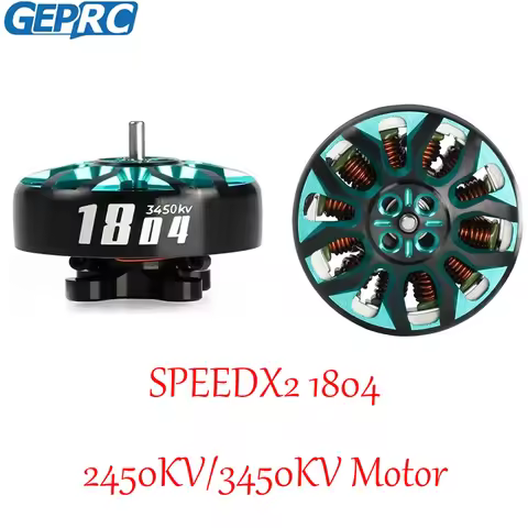 GEPRC SPEEDX2 1804 2450KV 3450KV 4S 6S Rrushless Motor for FPV RC Multicopter Racing Drone Parts
