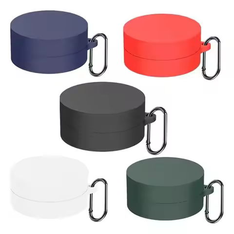 Earbuds Headphone Protective Case Silicone Anti-drop Charging Box Sleeve Soild Color Washable for No