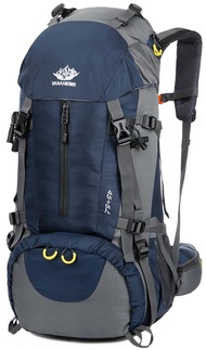 50L Hiking Backpack Men Camping Backpack with rain cover 45l+5l Lightweight Backpacking Backpack Tra