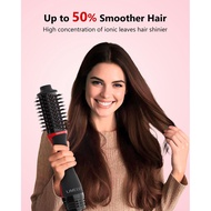 Plus 2.0 Hair Dryer Brush Blow Dryer Brush in one, 2'' Oval Brush Head Ionic Hot Air Brush Styler Vo