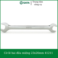 Cờ lê hai đầu miệng 23mm x 26mm Sata 41211