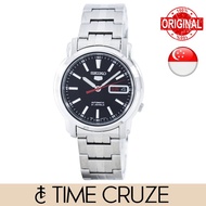 [Time Cruze] Seiko 5 SNKL83  Automatic 21 Jewels Stainless Steel Black Dial Men's Watch SNKL83K1 SNKL83K