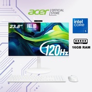[NEW] Acer Aspire C24A (C516512S) 23.8 Inch FHD 120Hz All-in-One Desktop | Intel Core 5-120U | 16GB 
