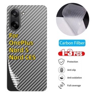 1-3Pcs Matte Back Film For OnePlus Nord CE 5 CE5 Nord5 5G 2025 NordCE5 1+ce5 1+NordCE5 Carbon Fiber 