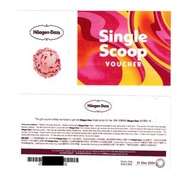 Häagen-Dazs ( Haagen-Dazs ) 單球雪糕券 原價 $55