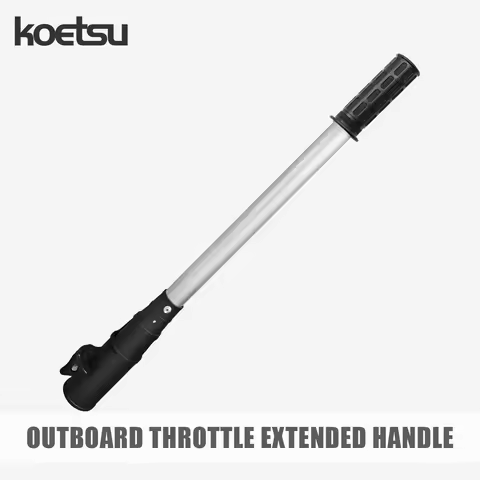 KOETSU Outboard Motor Extended Joystick Tiller Extension Handle Fixed 18.1in/46cm telescopic 24 to 4