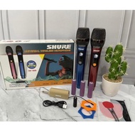 Mic Shure iw 189 Baterai Cas Kombinasi Warna Model Terbaru