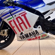 {fdsgtf} Defected Item 1:12 YAMAHA NO.46 MOTO GP Valentino Rossi Motorcycle Model Diecast