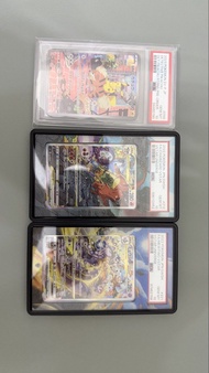 放ptcg Pokemon card PSA 10 天地萬物 噴火龍 超夢、偵探比卡超