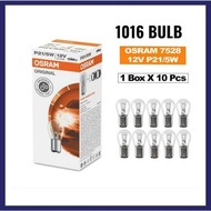 ORIGINAL OSRAM 1016 7528 BRAKE REVERSE SIGNAL LIGHT BULB MENTOL 12V
