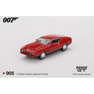 Mini GT ️905 Ford Mustang Mach 1 James Bond 007 "Diamonds Are Forever"