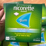 Kẹo Gum Nicorette Quit Smoking Nicotine Gum Icy Mint 2mg 4mg