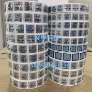 Sticker diy Laptop Desktop Intel Label Sticker 10th Generation I3 I5 I7 I9 Windows 11