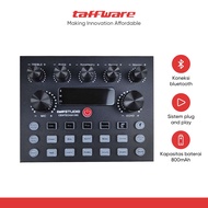 Mixer V8S Sound Card Bluetooth Audio USB Eksternal Mix Live Broadcast External Soundcard Microphone 
