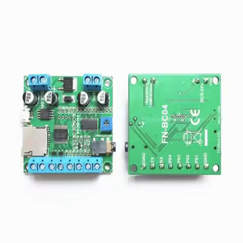 4 Buttons Triggered MP3 Sound Module Triggerable MP3 Sound Board with 10Watts Amplifier for Industri