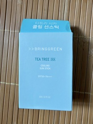 (全新) Bring Green 茶樹 Cica 降溫防曬棒 SPF50+ PA++++