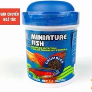 Fish bran, aquatic fish food, guppies, guppy, neon fish, small fish... Miniature Fish 38g - Good Orn