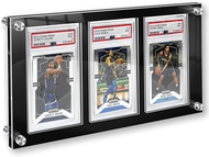 Tutata Trading Card Frame PSA Trading Card Display กรอบอะคริลิคสำหรับ Wall- PSA Holder Graded Sports