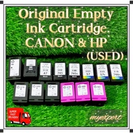 (USED) Original Canon & HP Empty Ink Cartridge Without Box Canon PG-88/46/47/745/745s/ CL-57/57s/746