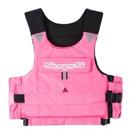 Professional Life Jacket Adult Short Lightweight Large Buoyancy Vest Fishing Kayak Motorcycle Boat S