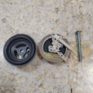 32mm aluminium clay basin waste/strainer