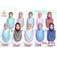 NC EXCLUSIVE PRINTED HIJAB w/ DIAMOND STONE