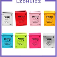 [Lzdhuiz2] European Outside Wall Mount Post Box Mailbox Letterbox Outdoor Mailboxes