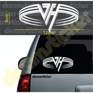 Cutting Sticker Van Halen Sammy Hagar Era Logo Band Sticker
