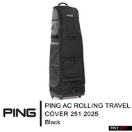 PING BAG AC ROLLING TRAVEL COVER 251 2025 PING BAG กระเป๋าลาก กระเป๋าพับได้ กระเป๋าเดินทาง กระเป๋าใส