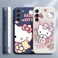 Cute Bear HelloKitty Phone Case For Vivo Y18S Y28S X100 X90 X70 X60 Pro IQOO Z7 Z7X V15 Soft Shockpr