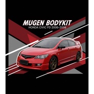 Bodykit bodykit civic fd 2006 2007 2008 bodykit civic fd body kit civic fd GRADE-A