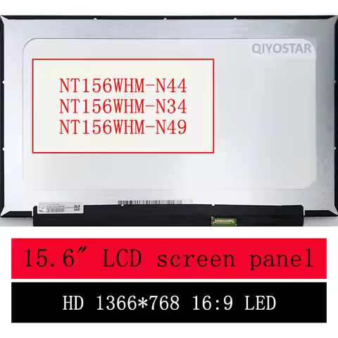 LCD Screen Replacement for Hp 15-DW1083WM 1B9S3UA, 15-DY1051WM 8MM76UA, LCD Screen 15.6" 30Pin Lapto
