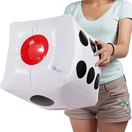 1 Pcs Jumbo Inflatable Giant Dice for Outdoor Game Pool Party