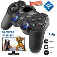 Gamepad Wireless 2.4GHz untuk Smart TV Box - TG2-850M Game Pad Gemped Alat Gaming Joystick Smart TV 