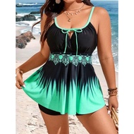 1XL 2XL 3XL Plus Size Padded Bikini Swimsuit Set