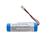 Voice Amplifier Replacement Battery B0143KH9KG 3.7V 2600mAh Rechargeable Lithium-ion Battery, with X