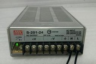 🌞二手現貨保固 MW明緯 SP/ S /-320-24 S-201-24 24V 電源供應器 S-201-12 12V