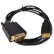 Dây cáp chuyển đổi HDMI sang VGA HDMI to VGA dây dài 1.8 mét độ phân giải FullHD 1080P cho tivi màn